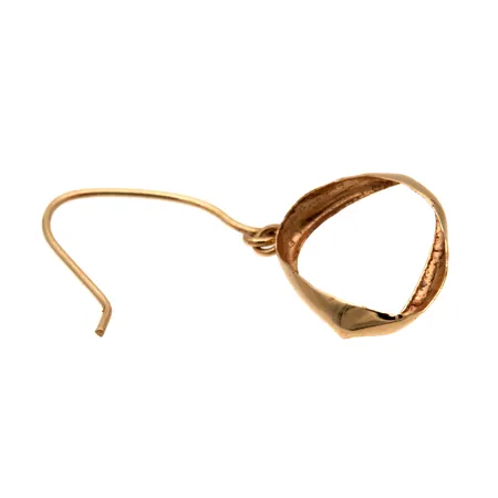 Viallinen korvakoru, 585, Paino: 0,3 g