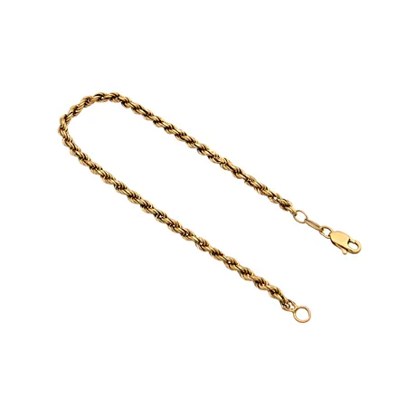 Cordell-ranneketju, pituus 190mm, leveys 3mm, käytön jälkiä, 585, Paino: 2,5 g