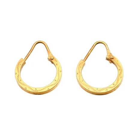 Kuvioidut korvarenkaat, Ø 15mm, 750, Paino: 1,5 g