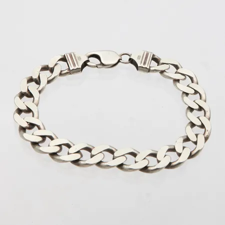 Panssariranneketju, pituus 225mm, leveys 11.5mm, 925,  Paino: 40,2 g