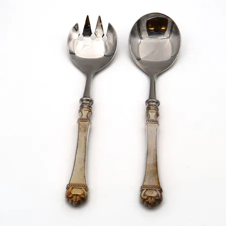 Salaattiottimet, pituus 220mm, Kultakeskus Oy, 830br, Paino: 149,1 g