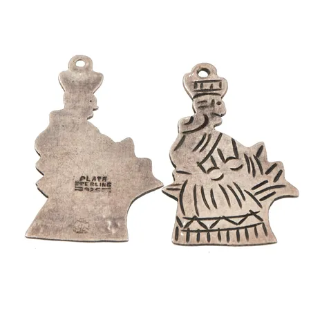 Viallisia hopeakorun osia, 925,  Paino: 6,9 g