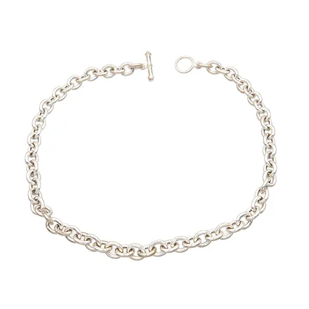 Ankkurikaulaketju, pituus 42cm, leveys 9mm, 925, Paino: 27,4 g