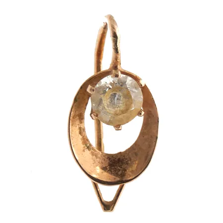 Kivikorvakoru, korkeus 14mm, 585br,  Paino: 0,6 g