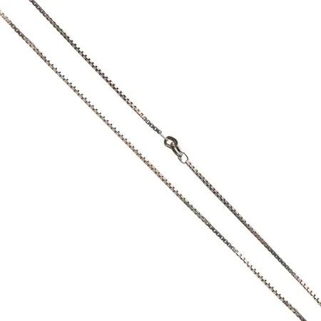 Venetsia-kaulaketju, lukko viallinen, pituus 49.5cm, 925,  Paino: 5,3 g