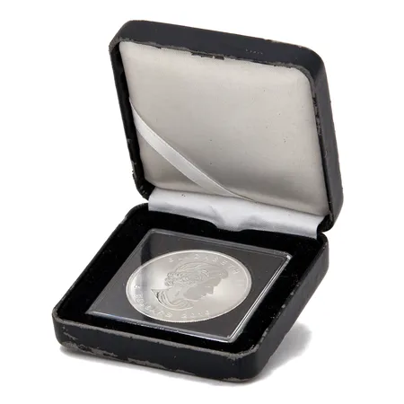 Hopearaha, 5 dollaria, Canada, Elizabeth II 4th portrait, 999, Paino: 31,2 g