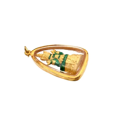 Viallinen riipus, kehys lähtenyt irtoamaan, 875br, Paino: 7,2 g