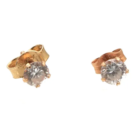 Kivikorvakorut, korkeus 4.2mm, 585br,  Paino: 0,7 g