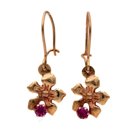 Kivikorvakorut, korkeus 25mm, 585br, Paino: 0,7 g