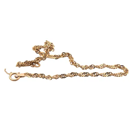 Viallinen singapore-rannekeju, 585,  Paino: 1,7 g