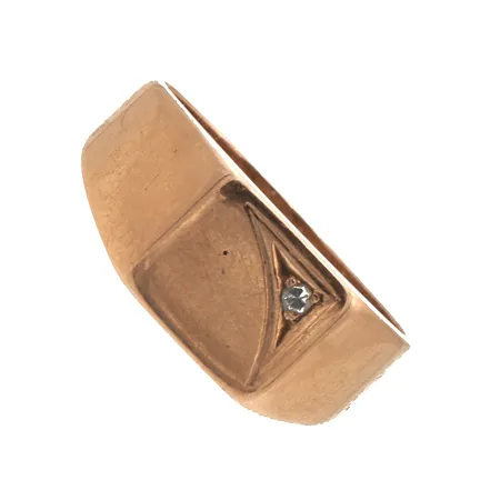 Kansormus timantilla 1xn.0.01ct, koko 16, 585,  Paino: 2,3 g