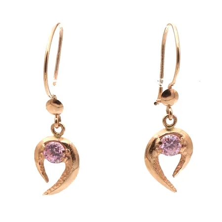 Kivikorvakorut, korkeus 27mm, 585br,  Paino: 1 g