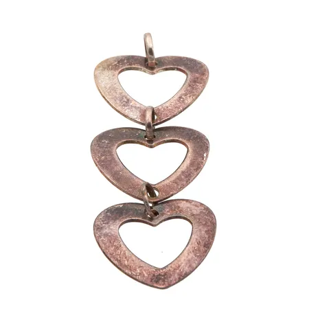 Riipus, korkeus 53mm, hopeaa,  Paino: 4,5 g