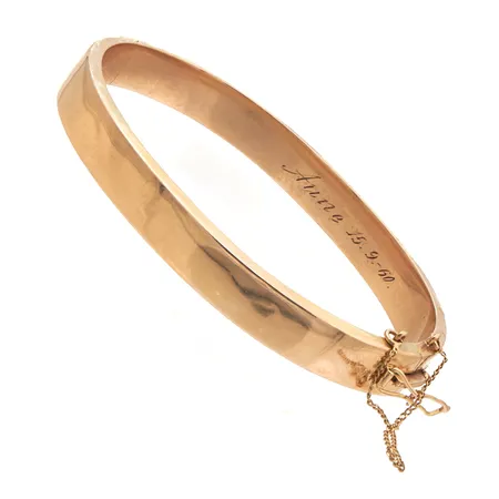 Rannerengas, kaiverrettu, Ø58mm, 585,  Paino: 12,7 g