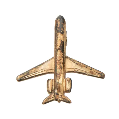 Lentokone-riipus, korkeus 25mm, 925,  Paino: 1,9 g