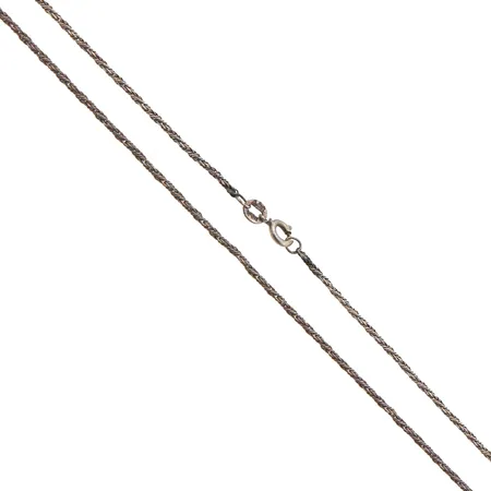 Kaulaketju, pituus 52cm, 925,  Paino: 3,9 g