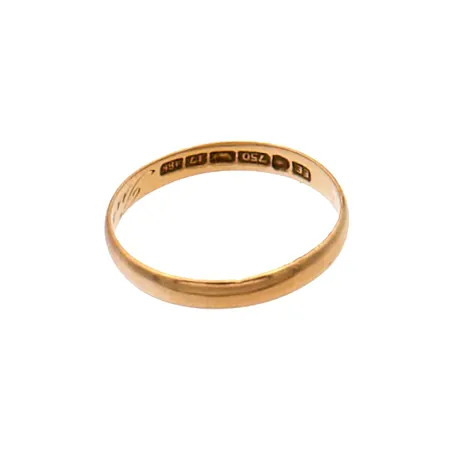 Viallinen sormus, 750, Paino: 2,5 g