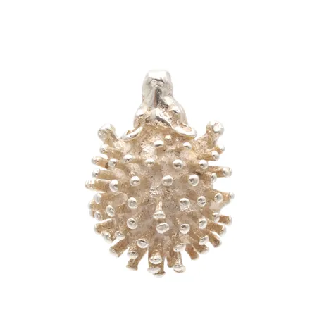 Siili-riipus, korkeus 14mm, 925, Paino: 1,6 g