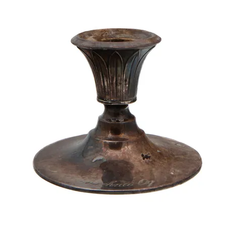 Kynttilänjalka, korkeus 60mm, kaiverrettu, 813br, Paino: 92 g