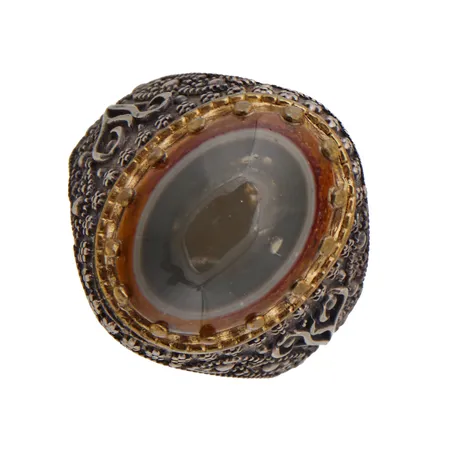 Kivisormus, koko 18¼, 925br, Paino: 7,7 g