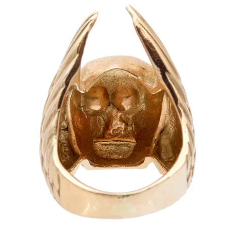 Kantasormus timantilla 1xn.0.18ct, koko 20, pieniä käytön jälkiä, 585, Paino: 36,7 g