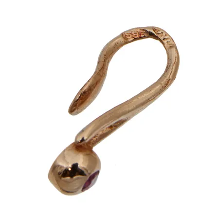 Nenäkoru kivellä, korkeus 13mm, 585br,  Paino: 0,4 g