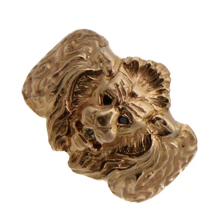 Kivisormus, koko 20¼, 585br, Paino: 13,9 g