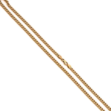 Panssarikaulaketkju, leveys 4,0mm, pituus 46cm, 585, Paino: 9,6 g