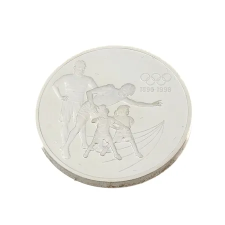 Olympiaraha, 100th Anniversary of the Olympics, Spirit of the Generations, nimellisarvo 15 Dollaria, 925, Paino: 33,4 g