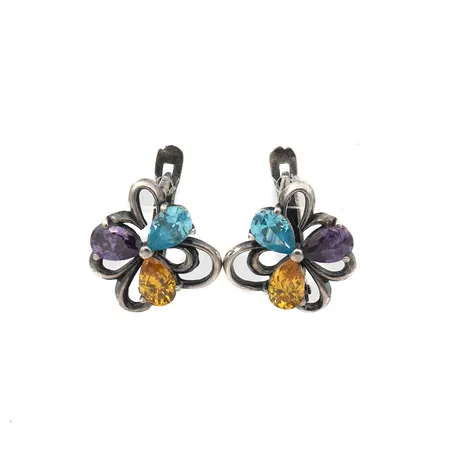 Kivikorvakorut, korkeus 20mm, 925br, Paino: 4 g