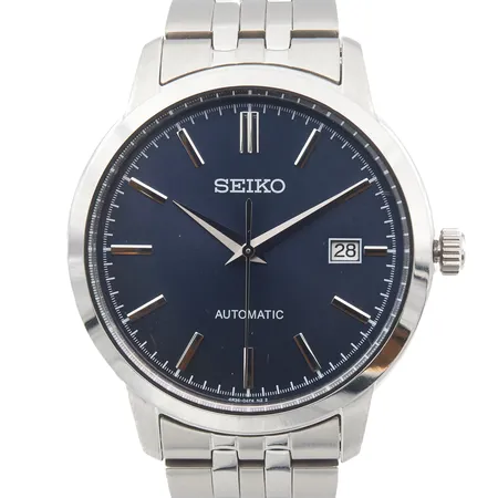 Teräsrannekello, Seiko Automatic, ref. SRPH87K1, rungon Ø 41mm, rannekkeen pituus 200mm, yksi lisäpala, takuukortti ja laatikko, ostokuitti Laatukoru 11/2025,