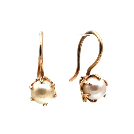 Helmikorvakorut, helmen Ø 5,0mm, korkeus 15mm, 585br, Paino: 1,2 g