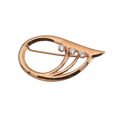 Kivirintaneula, leveys 36mm, 585br, Paino: 1,2 g