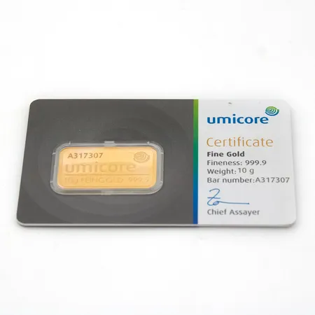 Kultaharkko, Umicore, A317307, 9999, Paino: 10 g