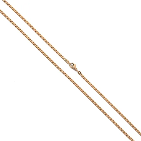 Panssarikaulaketju, pituus 52cm, leveys 3mm, 585, Paino: 14,7 g