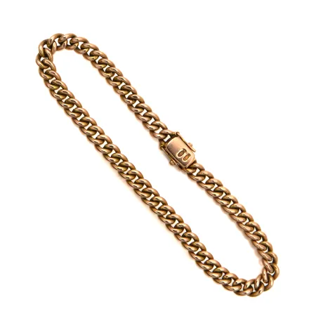 Panssariranneketju, pituus 220mm, leveys 5,8mm, nimileima HOVI, 585,  Paino: 27,7 g