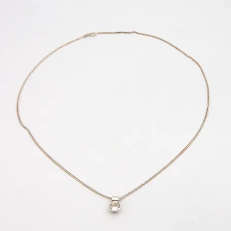 Kibikaulakoru, riipuksen korkeus 10mm, ketjun pituus 50cm, 925br, Paino: 4,3 g