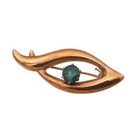 Kivirintaneula, leveys 46mm, 585br, Paino: 2,4 g