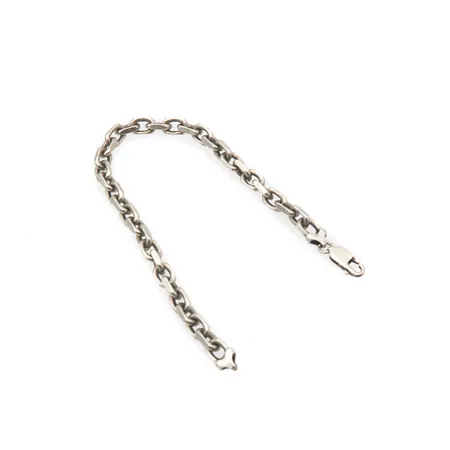 Ankkuriranneketju, pituus 210mm, leveys 5mm, Kultajousi Oy, 925, Paino: 20,4 g