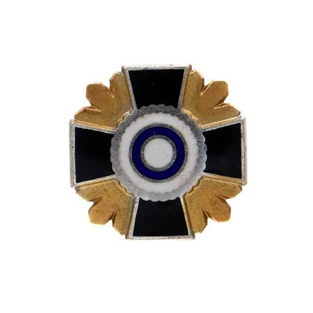 Pinssi, Reserviläisliitto, Ø 13mm, 925br, Paino: 2,5 g