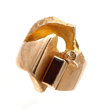 Kivisormus Lapponia, Björn Wecktröm, vuodelta 1978, sitriini, koko 18½, 585br, Paino: 12 g
