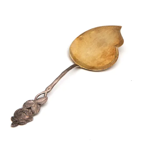 Leivoslapio, Ruusu,kaiverrettu, pituus 185mm, 813, Paino: 30,6 g