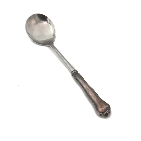 Salaattilusikka, Chippendale, pituus 255mm, Kultakeskus Oy, 830br, Paino: 80,8 g