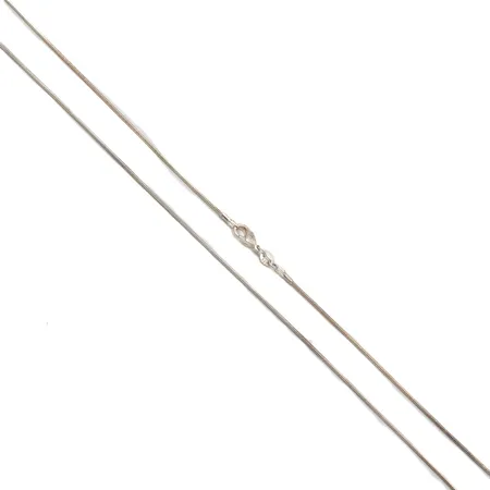 Snake-kaulaketju, pituus 51cm, leveys 1mm, 925, Paino: 4,6 g