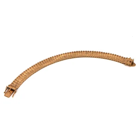 Ranneketju, leveys 12mm, pituus 195mm, kaiverrettu, 585, Paino: 15,6 g