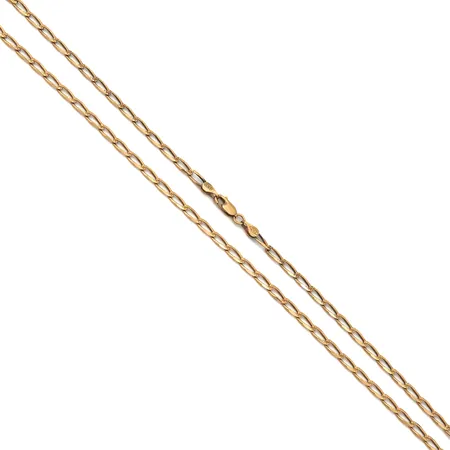 Kaulaketju, pituus 46cm, leveys 4mm, 750, Paino: 11,3 g