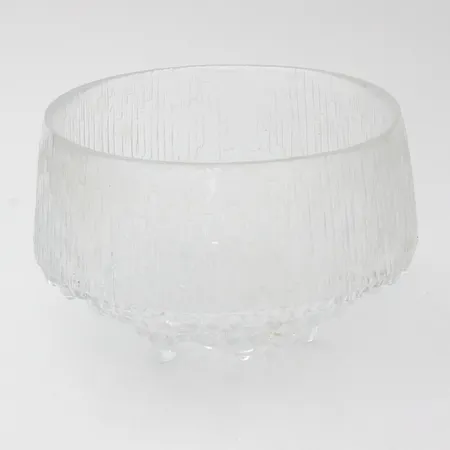 Tarjoilukulho Ultima Thule, Iittala, design Tapio Wirkkala, korkeus 110mm, Ø 160 mm Lähetetään postipakettina.