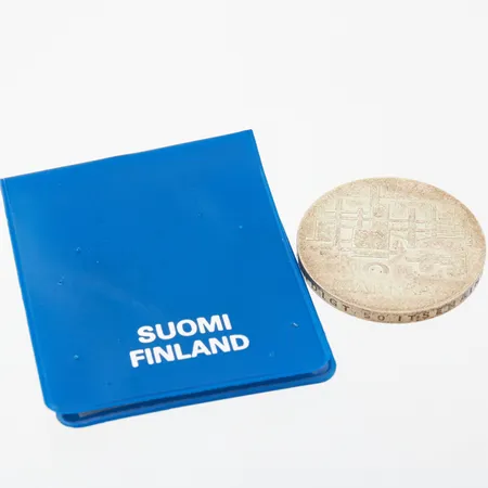 Juhlaraha, 10 markkaa, Itsenäinen Suomi 50 vuotta 1917 -1967, Suomi, 900, Paino: 23,9 g
