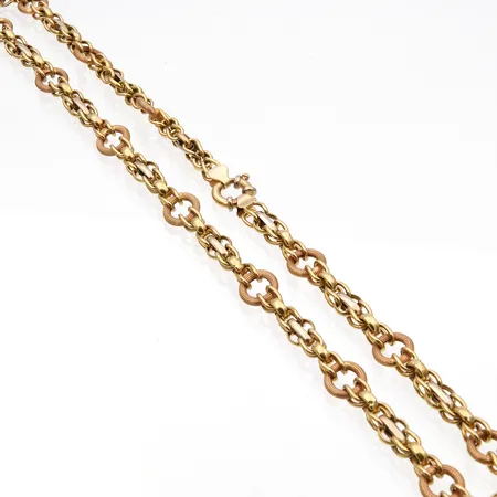 Kaulakoru, pituus 52cm, leveys 7-10mm, 585, Paino: 27,8 g
