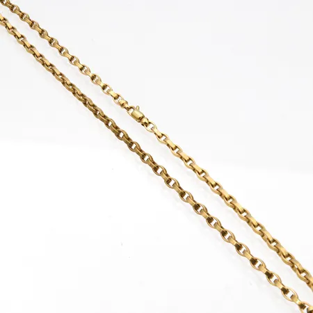Ankkuri-kaulaketju, pituus 47cm, leveys 4mm, 750,  Paino: 28,7 g